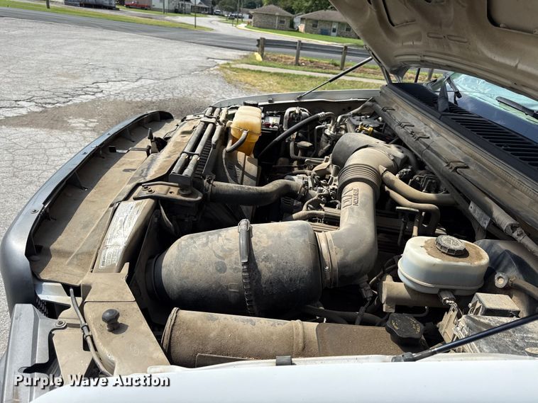 image for item EV6059 1999 Ford F350 dump flatbed pickup truck
