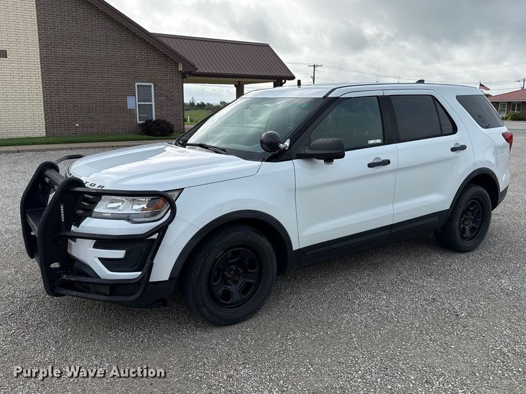 2018 Ford Explorer Police SUV