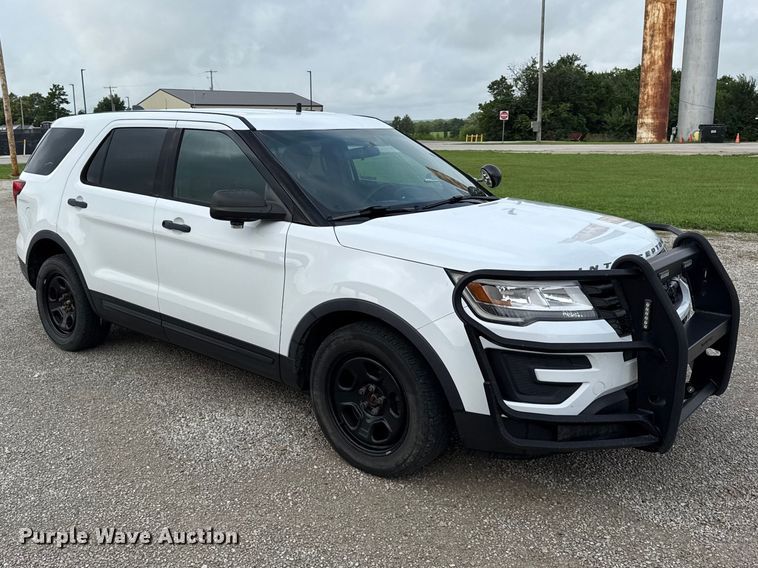 image for item EV6068 2018 Ford Explorer Police SUV