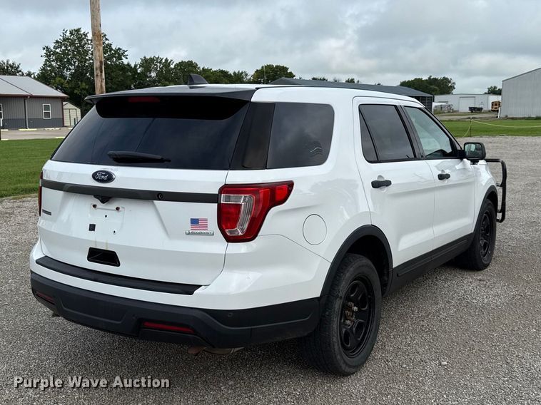 image for item EV6068 2018 Ford Explorer Police SUV