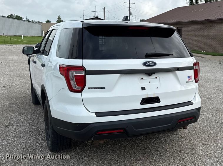 image for item EV6068 2018 Ford Explorer Police SUV