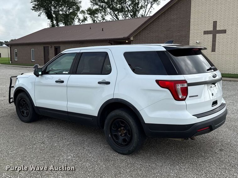 image for item EV6068 2018 Ford Explorer Police SUV