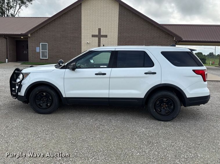 image for item EV6068 2018 Ford Explorer Police SUV
