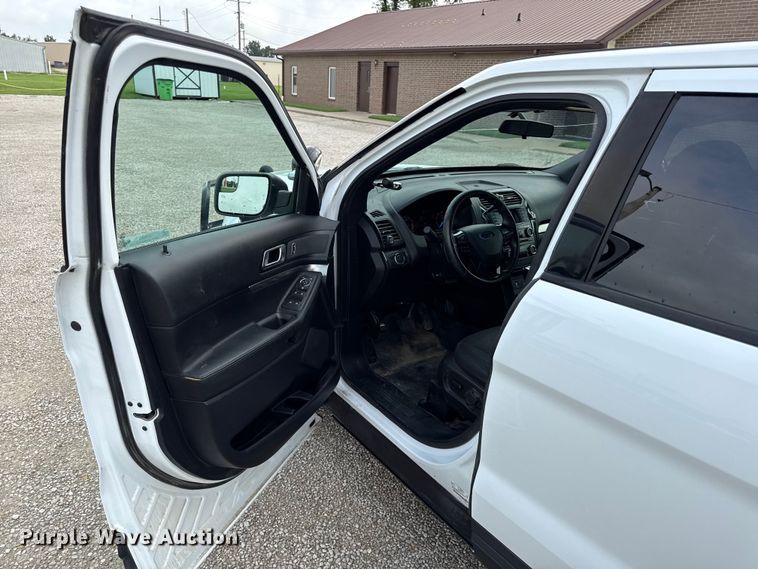 image for item EV6068 2018 Ford Explorer Police SUV