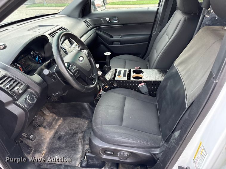 image for item EV6068 2018 Ford Explorer Police SUV