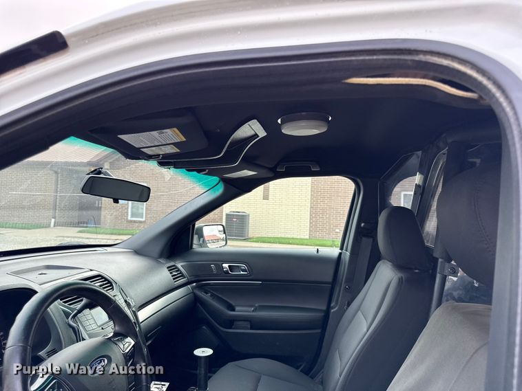 image for item EV6068 2018 Ford Explorer Police SUV