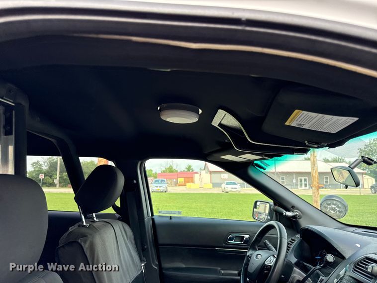 image for item EV6068 2018 Ford Explorer Police SUV