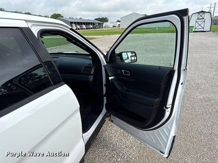 image for item EV6068 2018 Ford Explorer Police SUV