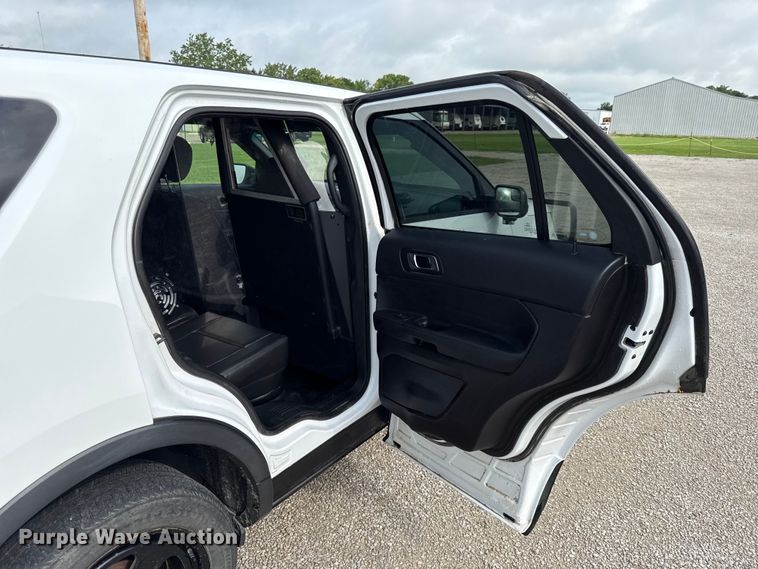 image for item EV6068 2018 Ford Explorer Police SUV
