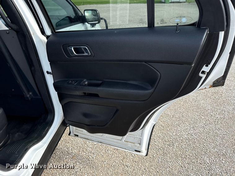 image for item EV6068 2018 Ford Explorer Police SUV