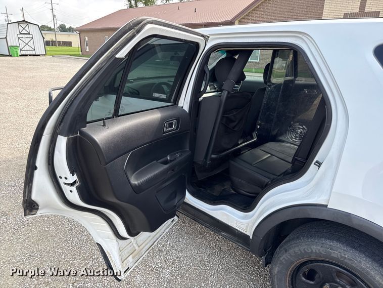 image for item EV6068 2018 Ford Explorer Police SUV