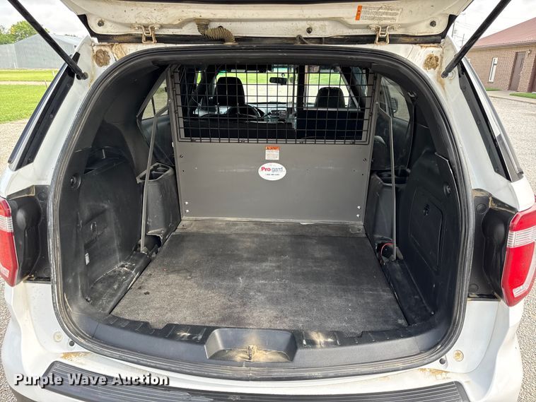 image for item EV6068 2018 Ford Explorer Police SUV