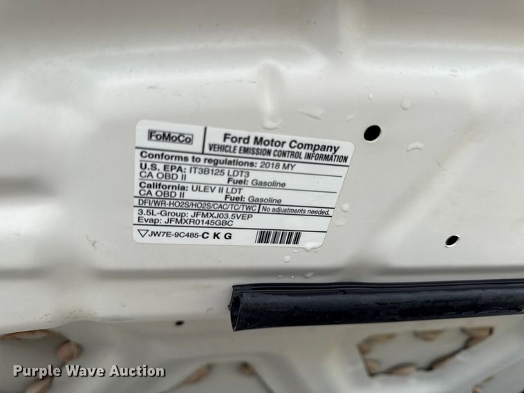 image for item EV6068 2018 Ford Explorer Police SUV
