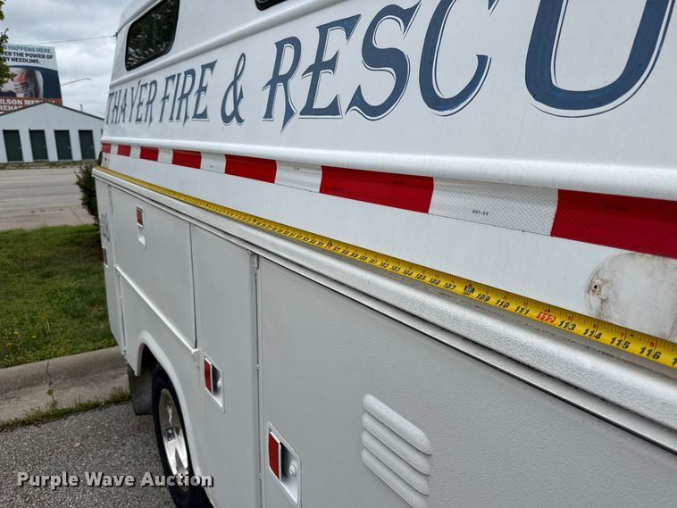 image for item EV7663 1988 Chevrolet C30 utility van