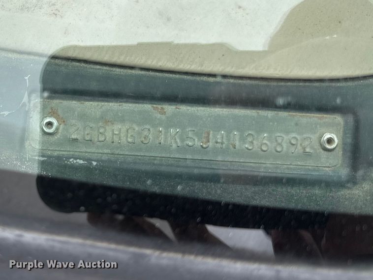 image for item EV7663 1988 Chevrolet C30 utility van