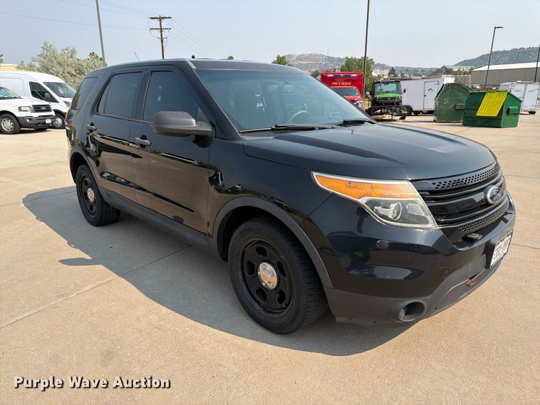 image for item EW2170 2013 Ford Explorer Police Interceptor SUV