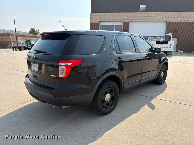 image for item EW2170 2013 Ford Explorer Police Interceptor SUV