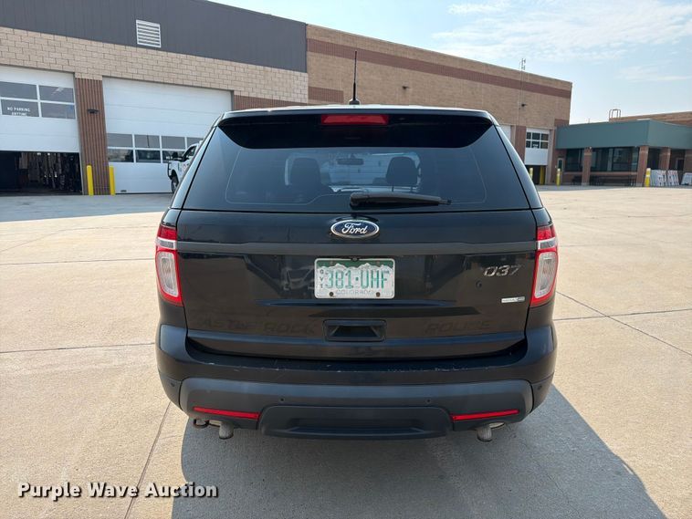 image for item EW2170 2013 Ford Explorer Police Interceptor SUV
