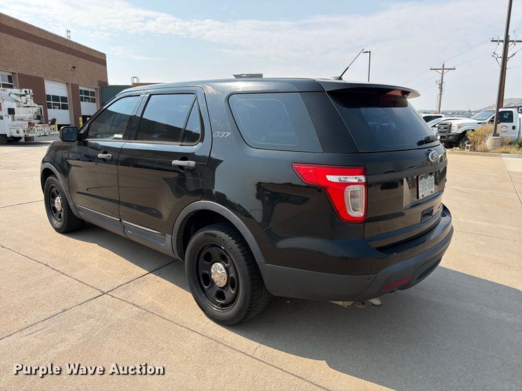 image for item EW2170 2013 Ford Explorer Police Interceptor SUV