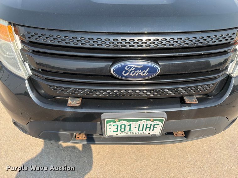 image for item EW2170 2013 Ford Explorer Police Interceptor SUV