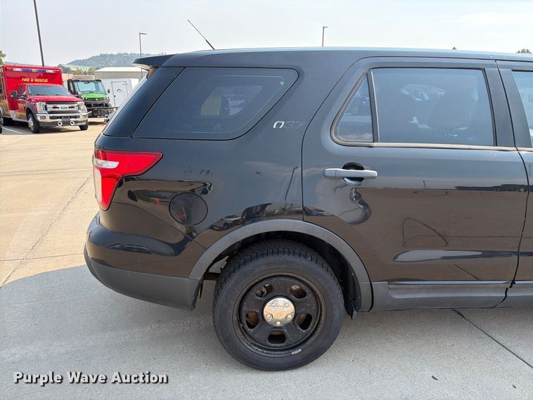 image for item EW2170 2013 Ford Explorer Police Interceptor SUV
