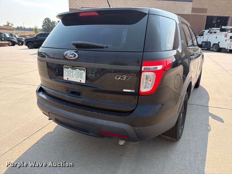 image for item EW2170 2013 Ford Explorer Police Interceptor SUV