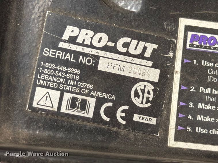 image for item EW2176 Pro-Cut PFN 9.0 brake lathe