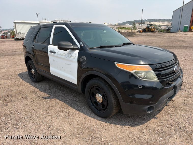 image for item EW2177 2014 Ford Explorer Police Interceptor SUV