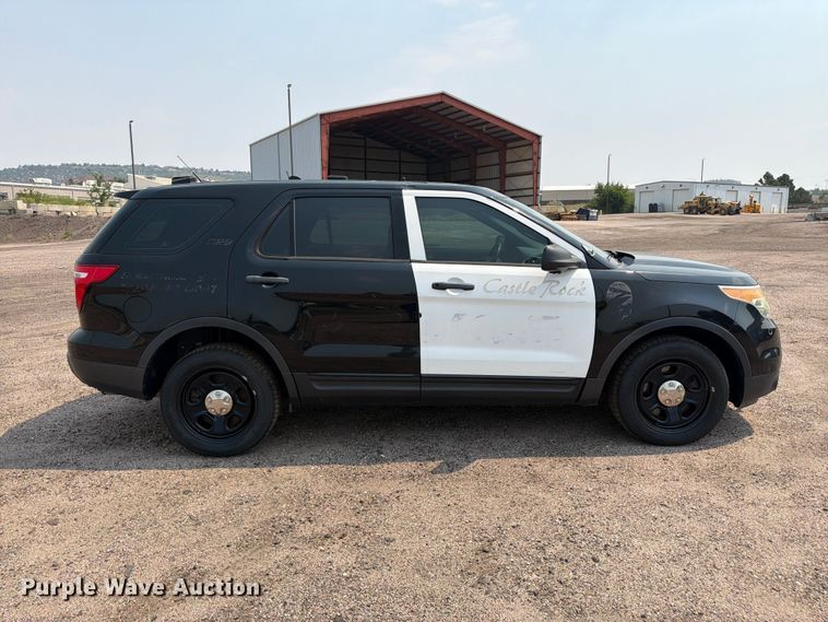 image for item EW2177 2014 Ford Explorer Police Interceptor SUV