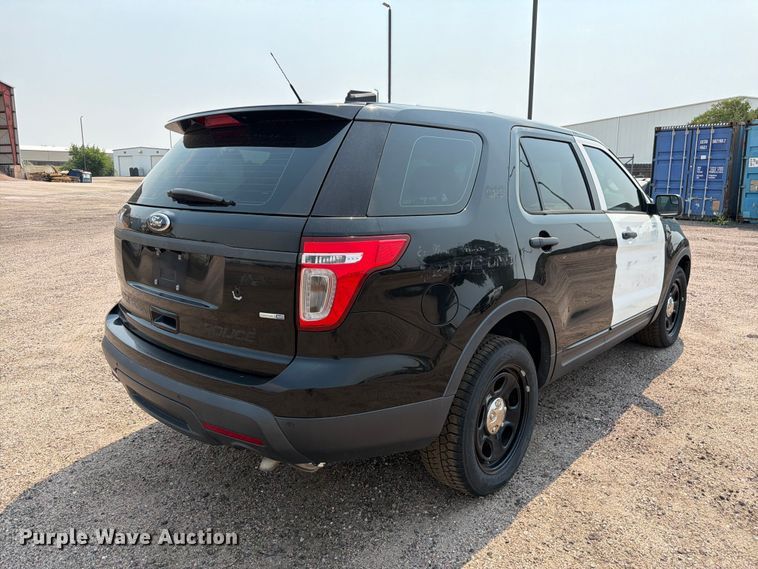 image for item EW2177 2014 Ford Explorer Police Interceptor SUV