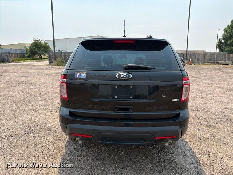 image for item EW2177 2014 Ford Explorer Police Interceptor SUV