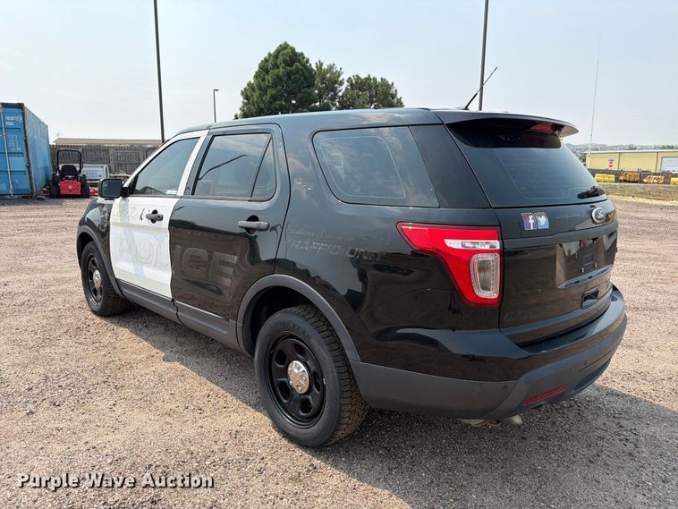 image for item EW2177 2014 Ford Explorer Police Interceptor SUV
