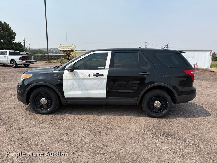 image for item EW2177 2014 Ford Explorer Police Interceptor SUV