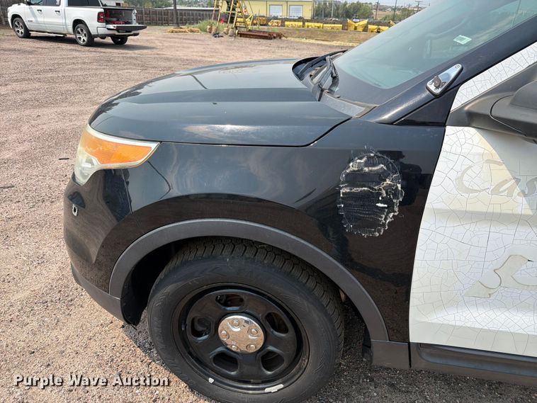 image for item EW2177 2014 Ford Explorer Police Interceptor SUV