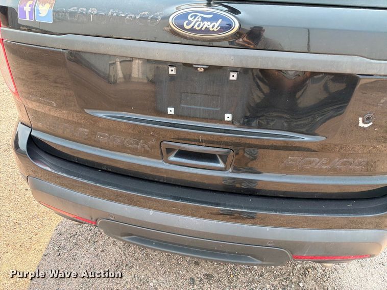 image for item EW2177 2014 Ford Explorer Police Interceptor SUV