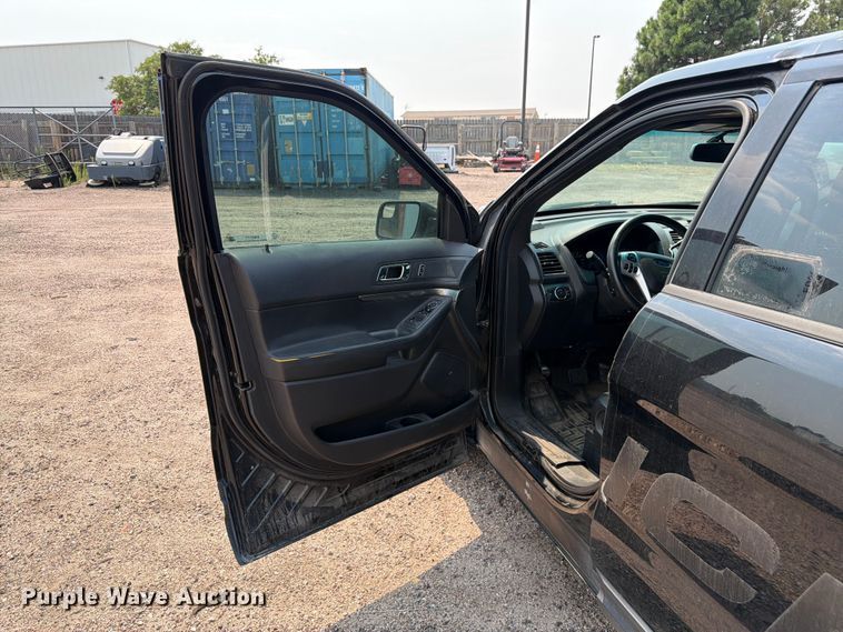 image for item EW2177 2014 Ford Explorer Police Interceptor SUV