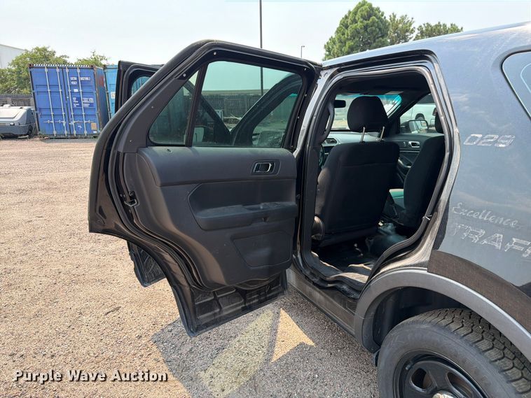 image for item EW2177 2014 Ford Explorer Police Interceptor SUV