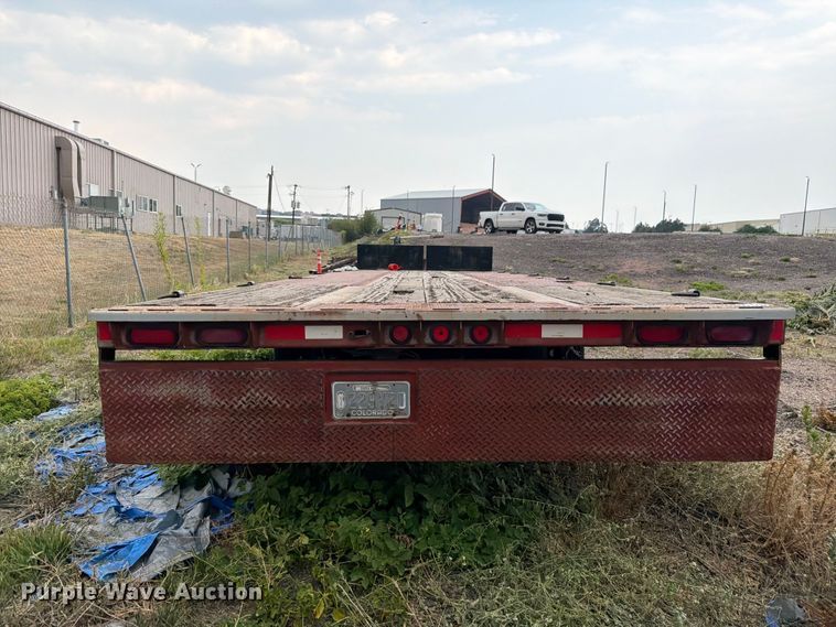 image for item EW2185 1999 Trail-Eze PDLX20TC30 tilt deck equipment trailer