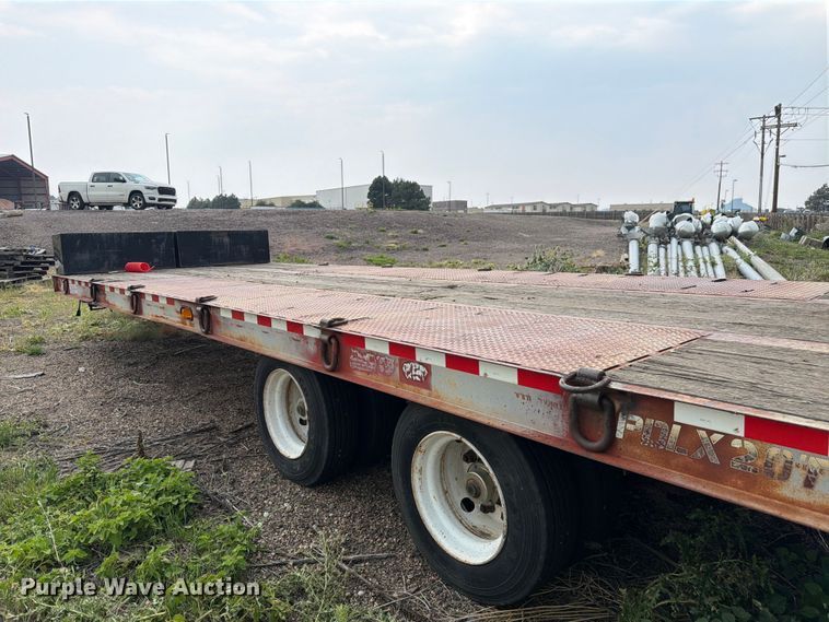 image for item EW2185 1999 Trail-Eze PDLX20TC30 tilt deck equipment trailer