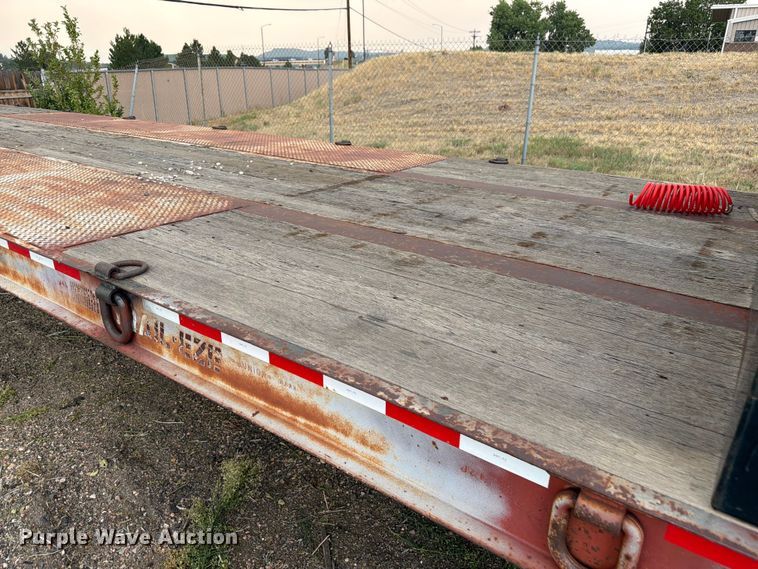 image for item EW2185 1999 Trail-Eze PDLX20TC30 tilt deck equipment trailer