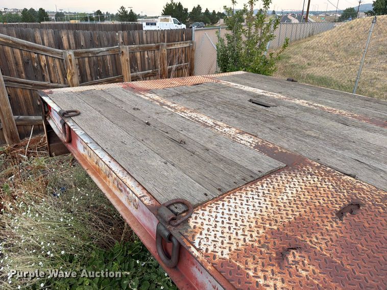 image for item EW2185 1999 Trail-Eze PDLX20TC30 tilt deck equipment trailer