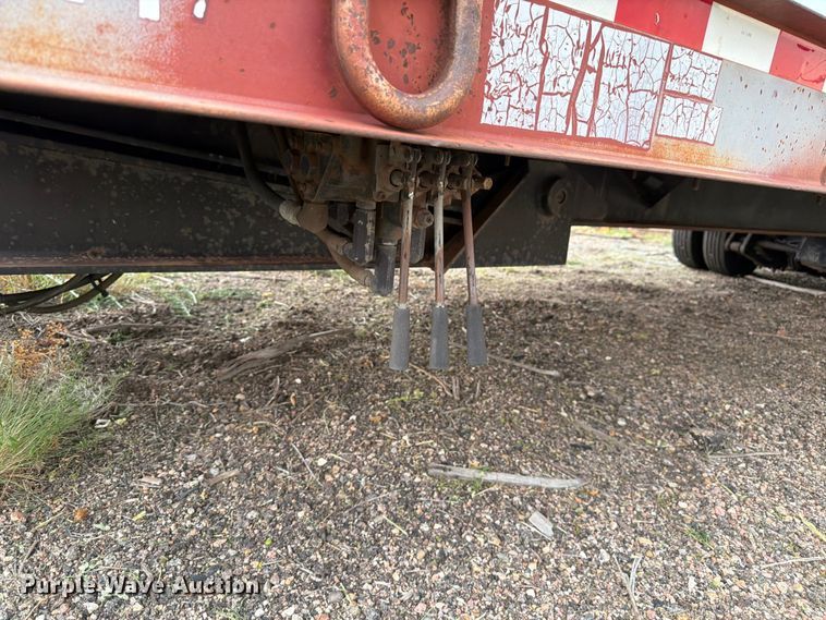 image for item EW2185 1999 Trail-Eze PDLX20TC30 tilt deck equipment trailer