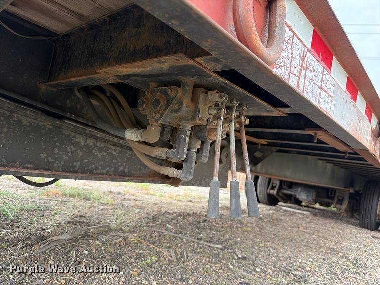 image for item EW2185 1999 Trail-Eze PDLX20TC30 tilt deck equipment trailer
