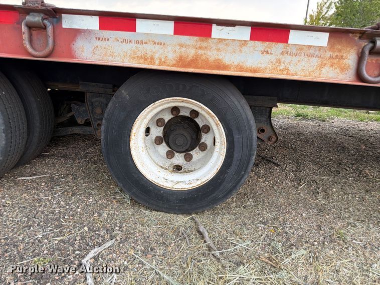 image for item EW2185 1999 Trail-Eze PDLX20TC30 tilt deck equipment trailer
