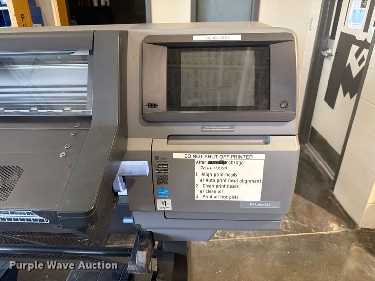 image for item EW2189 HP Latex 365 printer