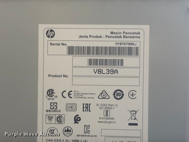 image for item EW2189 HP Latex 365 printer