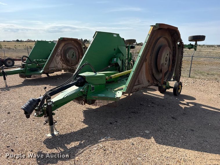 John Deere batwing rotary mower