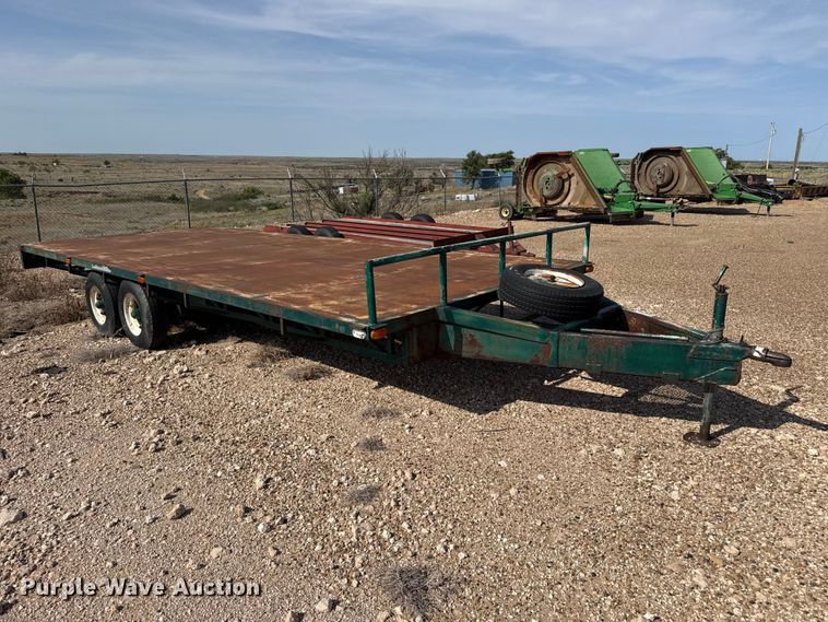 image for item EW4127 1998 Shop built utility trailer