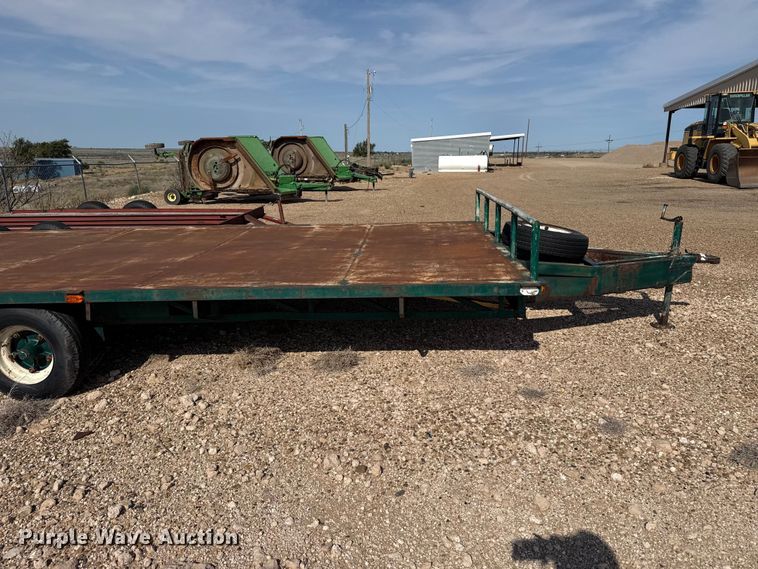 image for item EW4127 1998 Shop built utility trailer