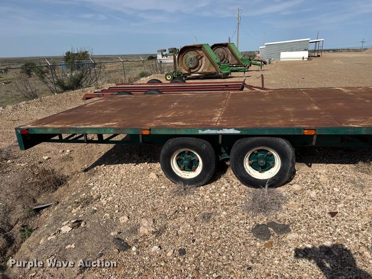 image for item EW4127 1998 Shop built utility trailer